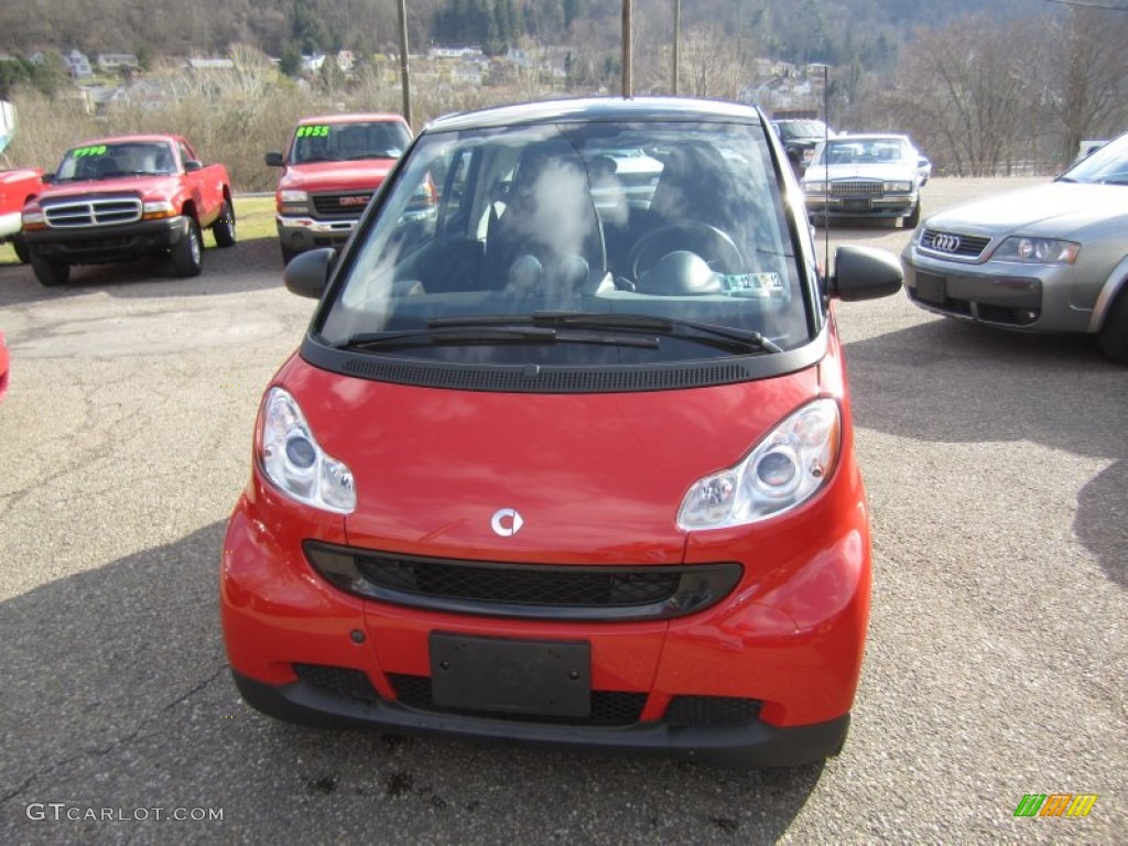 2008 fortwo passion coupe - Rally Red / Design Black photo #11