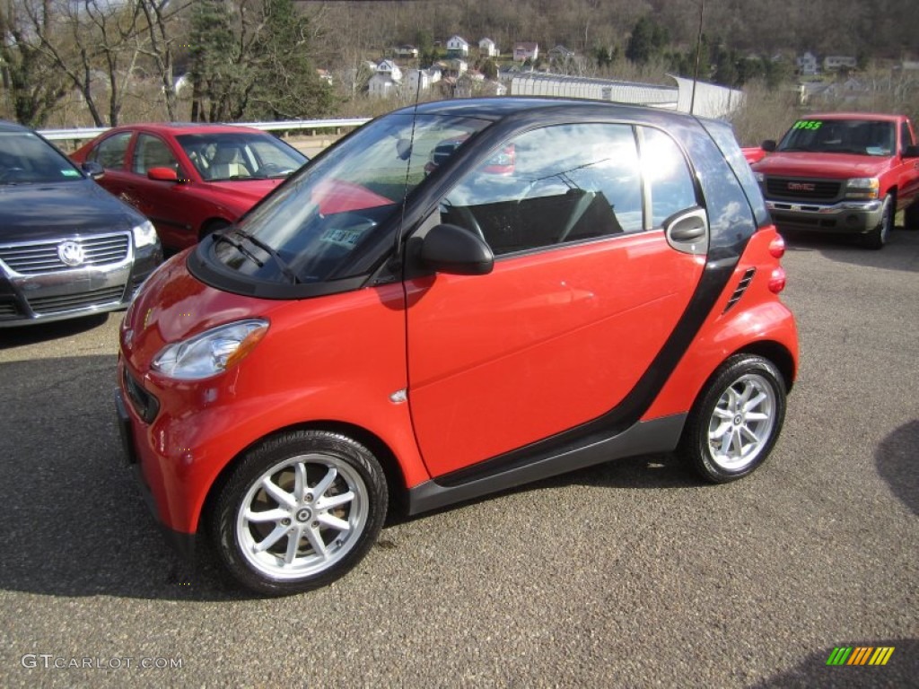 2008 fortwo passion coupe - Rally Red / Design Black photo #13