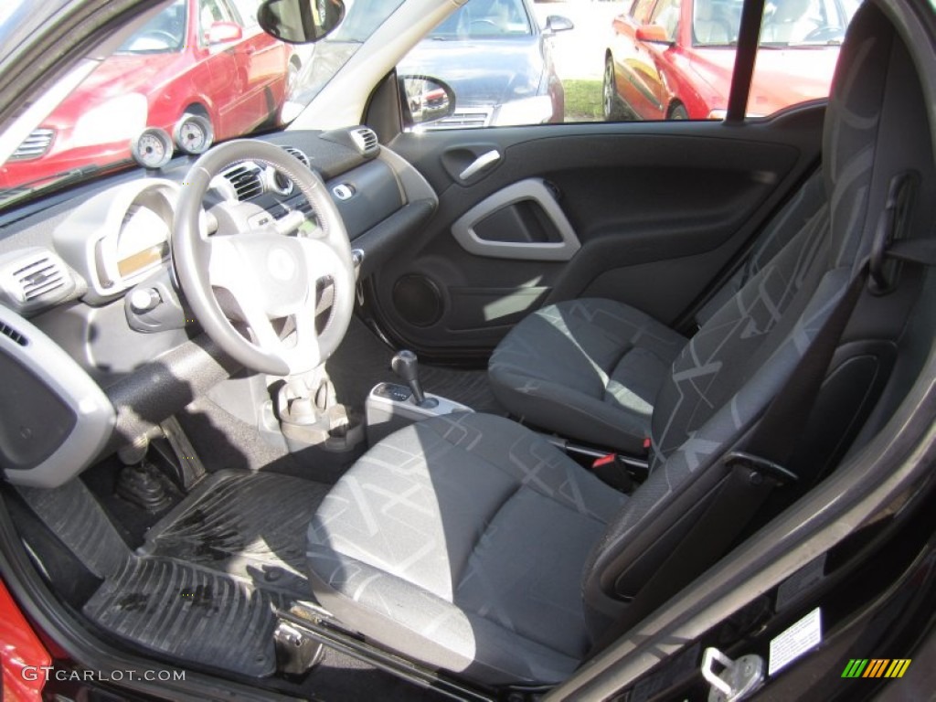 Design Black Interior 2008 Smart fortwo passion coupe Photo #61835454
