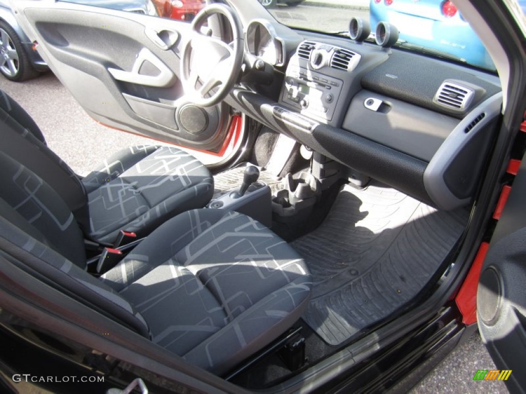 2008 fortwo passion coupe - Rally Red / Design Black photo #16