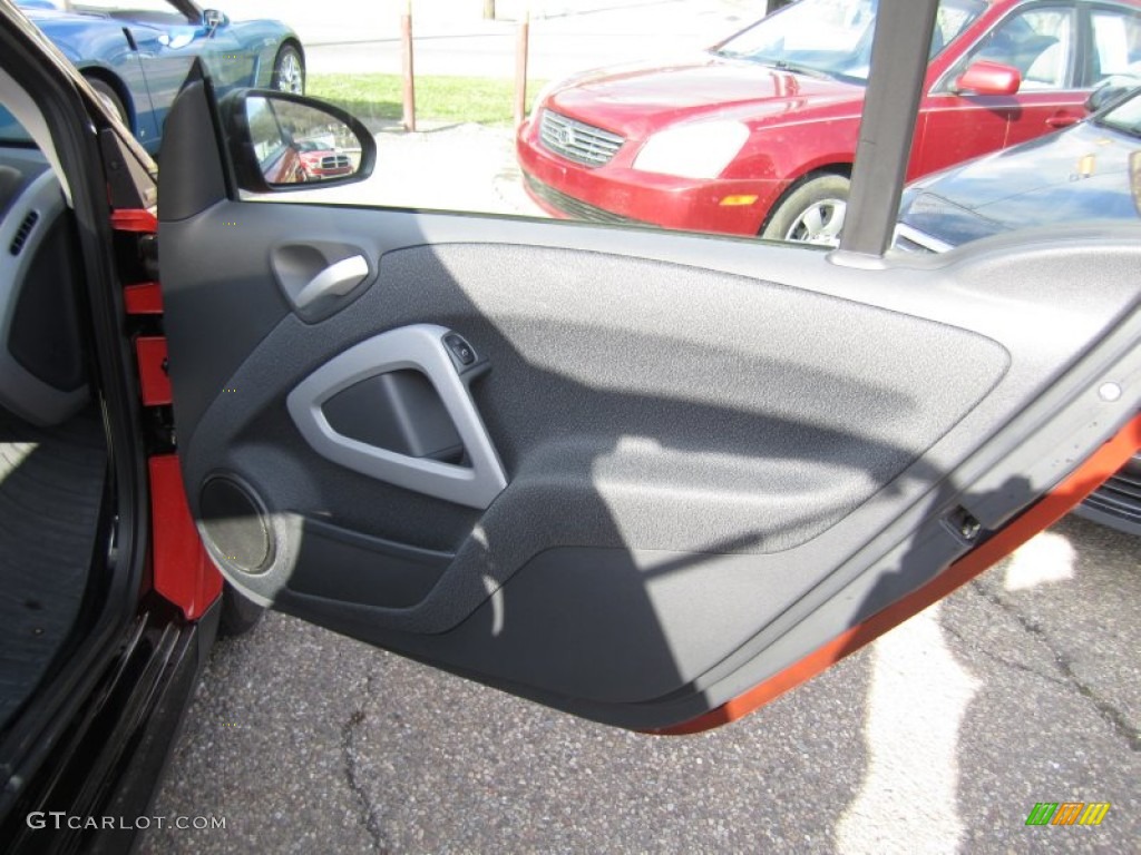 2008 fortwo passion coupe - Rally Red / Design Black photo #17