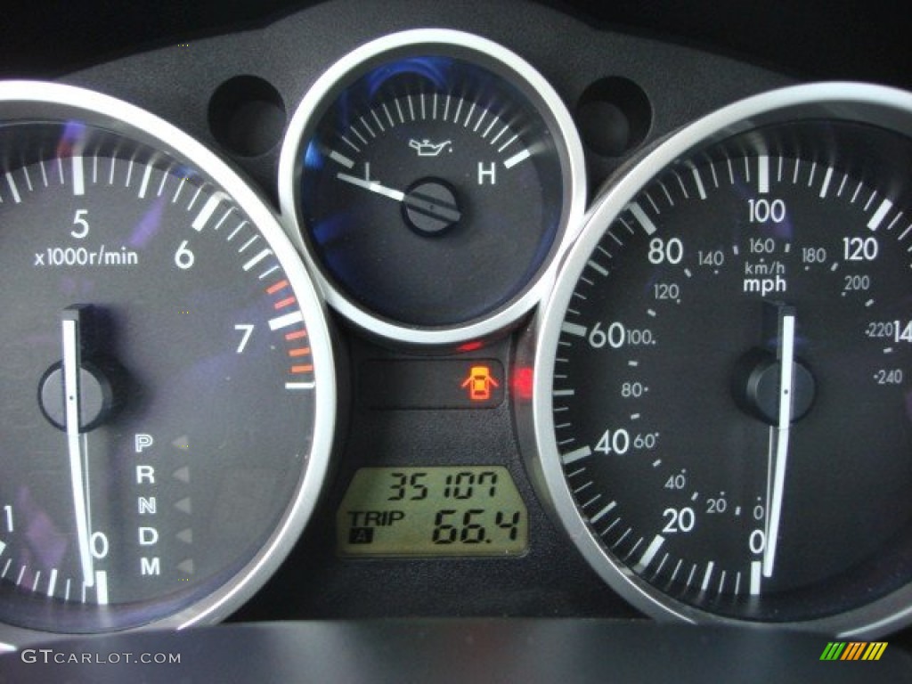 2007 MX-5 Miata Touring Hardtop Roadster - Stormy Blue Mica / Black photo #11