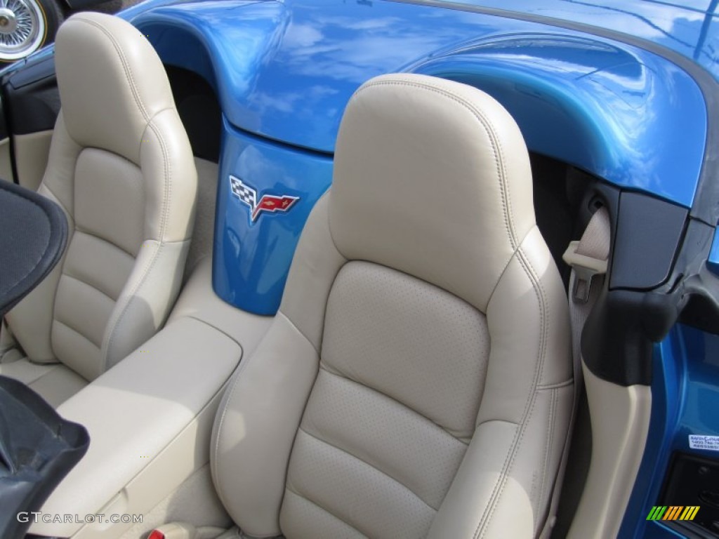 2008 Corvette Convertible - Jetstream Blue Metallic / Cashmere photo #29