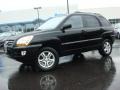 2007 Black Cherry Kia Sportage EX V6  photo #2