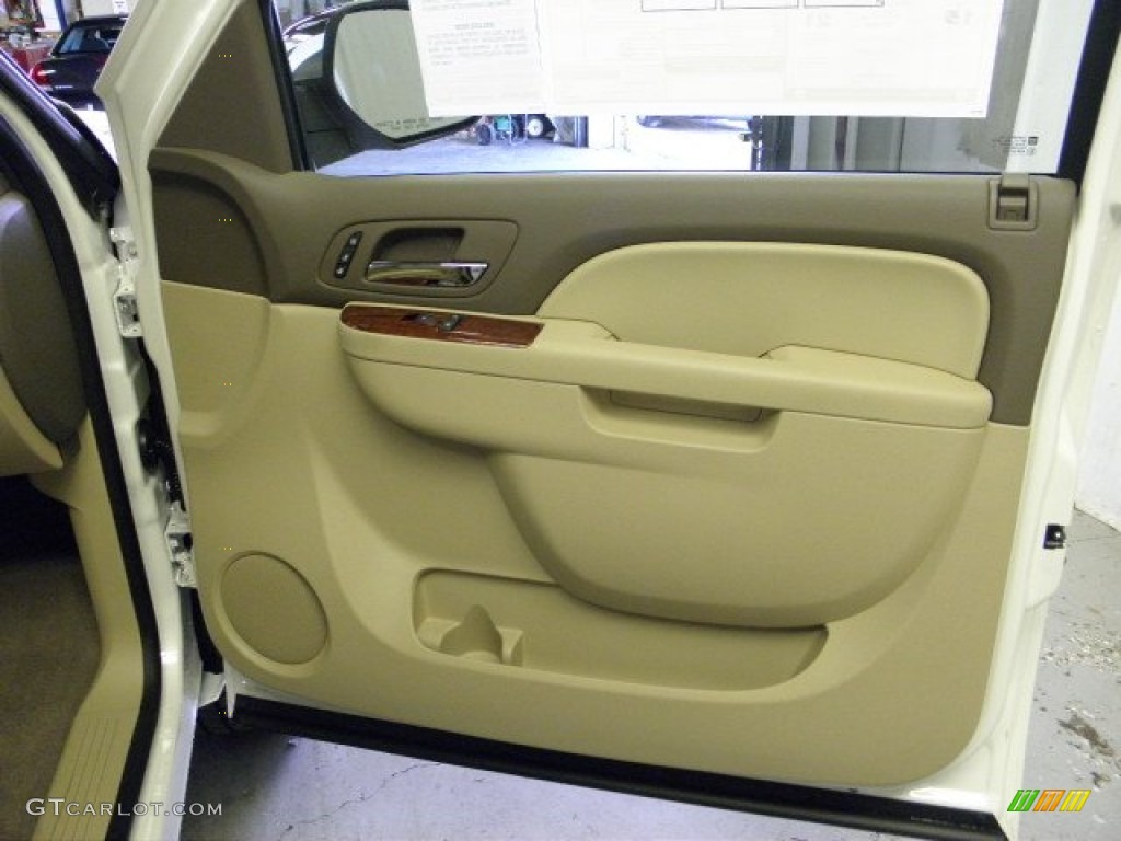 2012 Silverado 1500 LTZ Crew Cab 4x4 - White Diamond Tricoat / Light Cashmere/Dark Cashmere photo #6