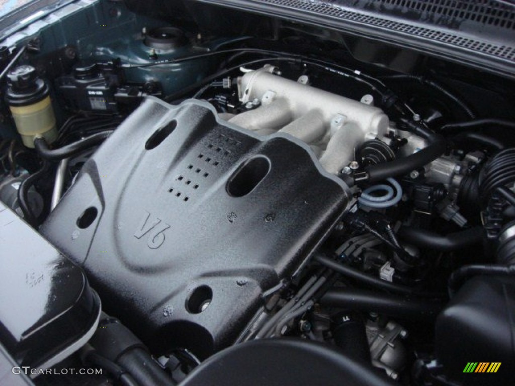 2009 Sportage LX V6 4x4 - Verdant Green / Black photo #16