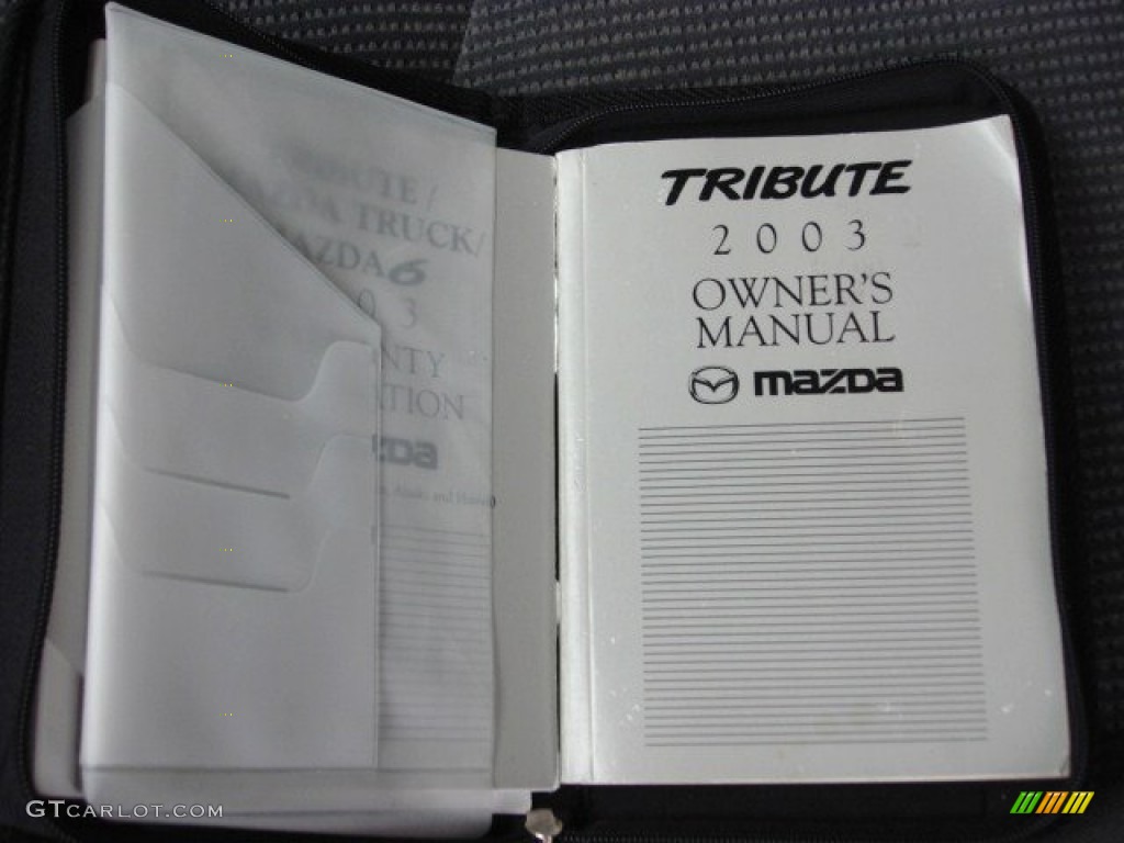 2003 Mazda Tribute LX-V6 Books/Manuals Photos