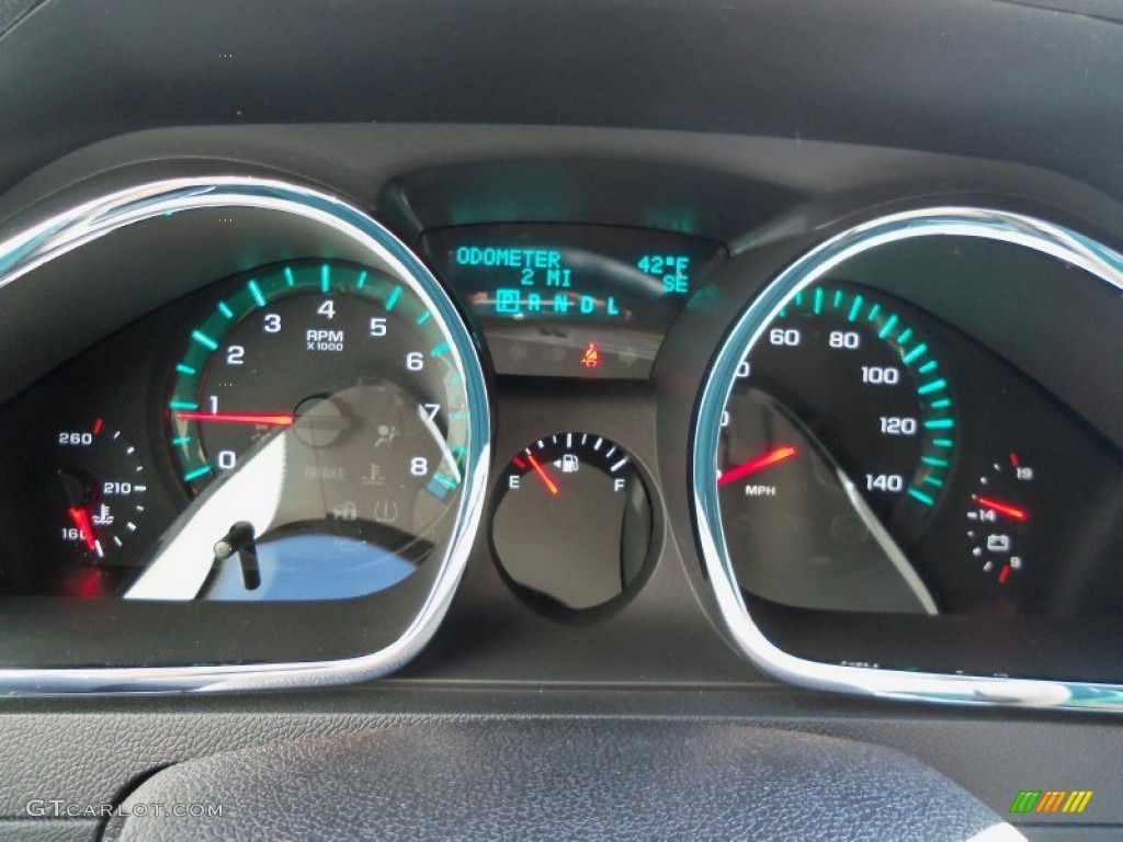 2012 Chevrolet Traverse LT AWD Gauges Photo #61837428