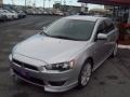 2010 Apex Silver Metallic Mitsubishi Lancer Sportback GTS  photo #1