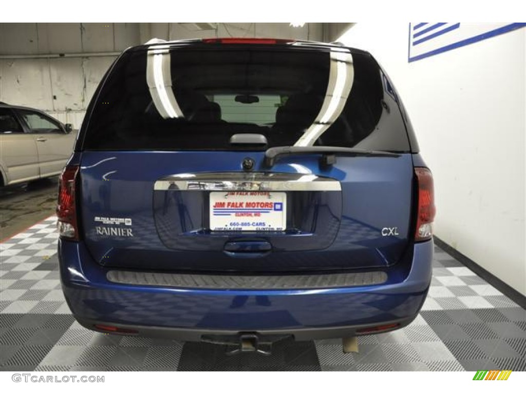 2006 Rainier CXL AWD - Deep Sapphire Blue Metallic / Gray photo #5