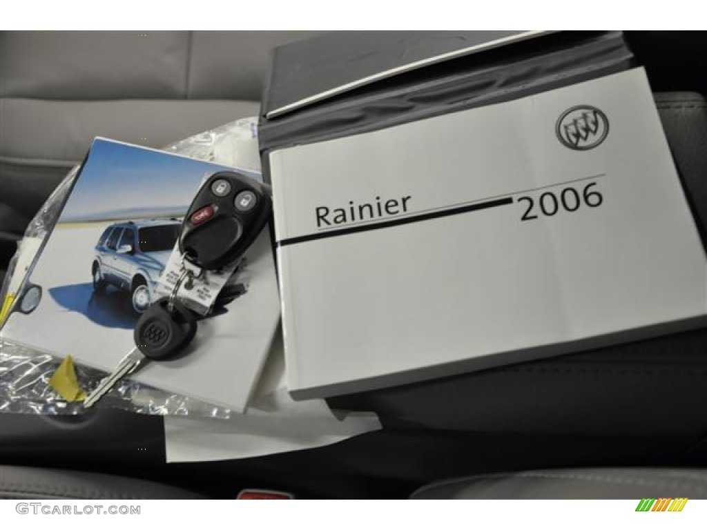 2006 Rainier CXL AWD - Deep Sapphire Blue Metallic / Gray photo #18