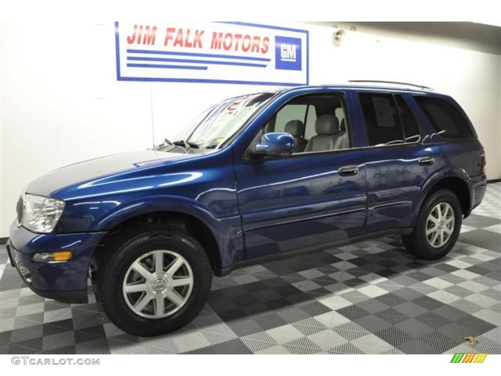2006 Rainier CXL AWD - Deep Sapphire Blue Metallic / Gray photo #25