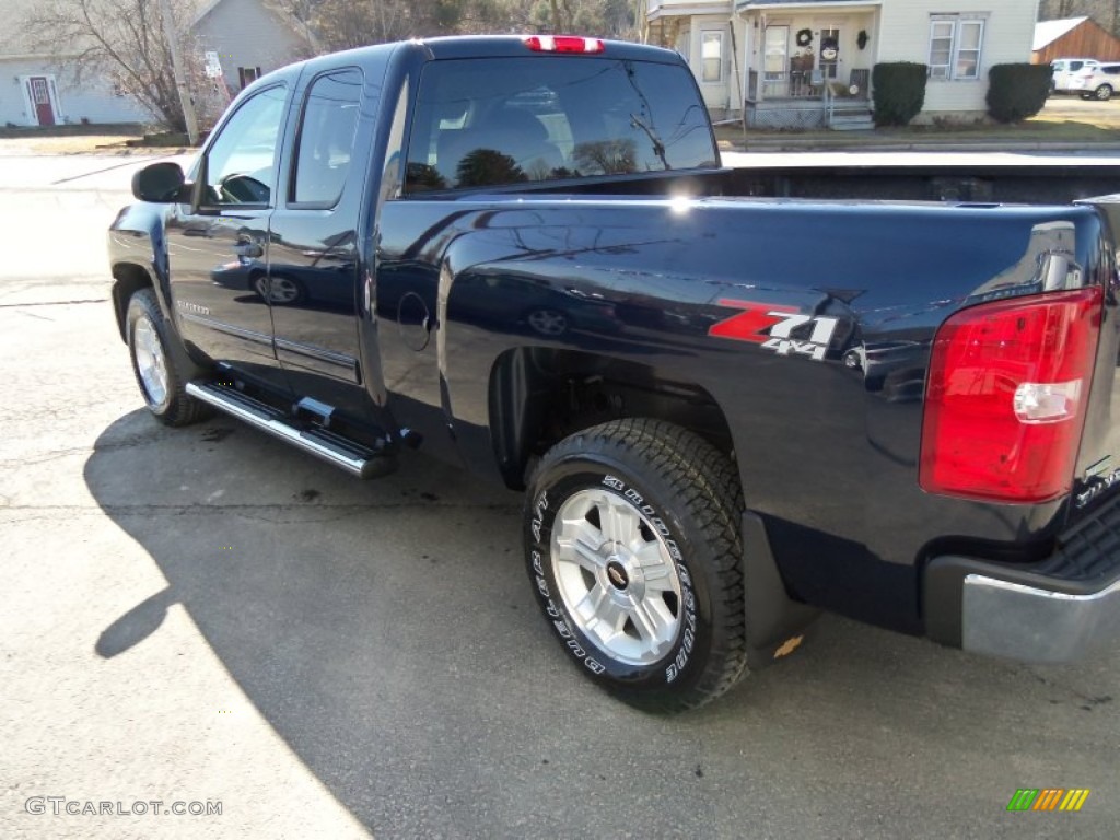 2012 Silverado 1500 LT Extended Cab 4x4 - Imperial Blue Metallic / Ebony photo #15