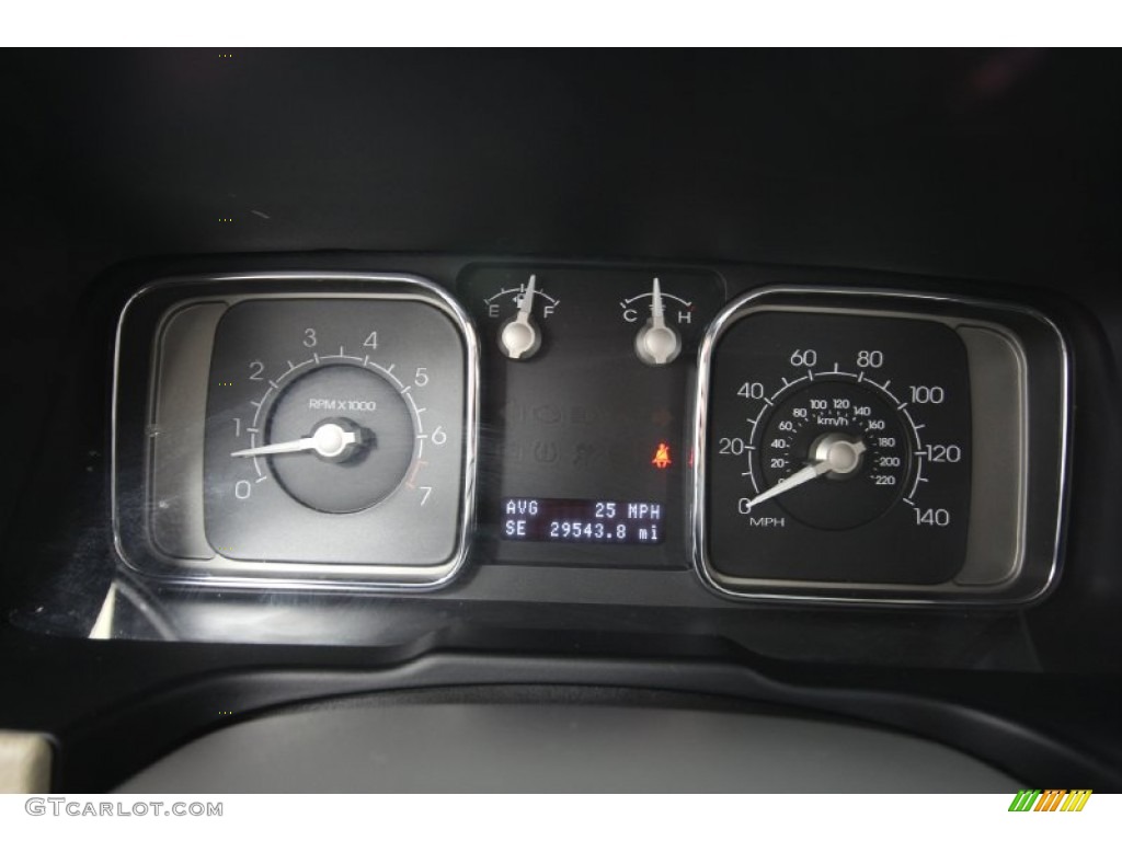 2008 Lincoln MKX Standard MKX Model Gauges Photo #61839579