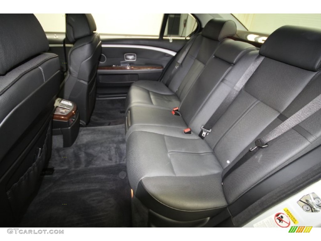 2008 7 Series 750Li Sedan - Titanium Silver Metallic / Black photo #16