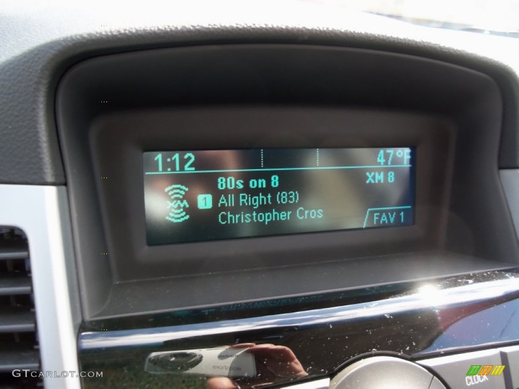 2012 Cruze LT - Ice Blue Metallic / Jet Black photo #19