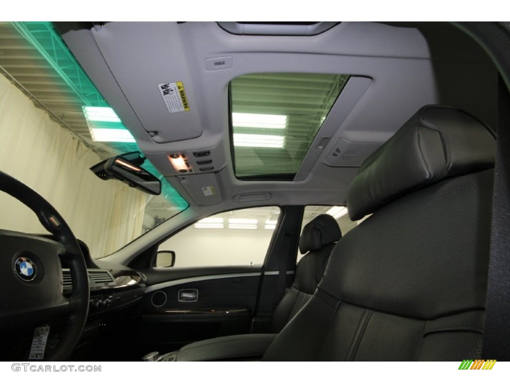2008 7 Series 750Li Sedan - Titanium Silver Metallic / Black photo #30