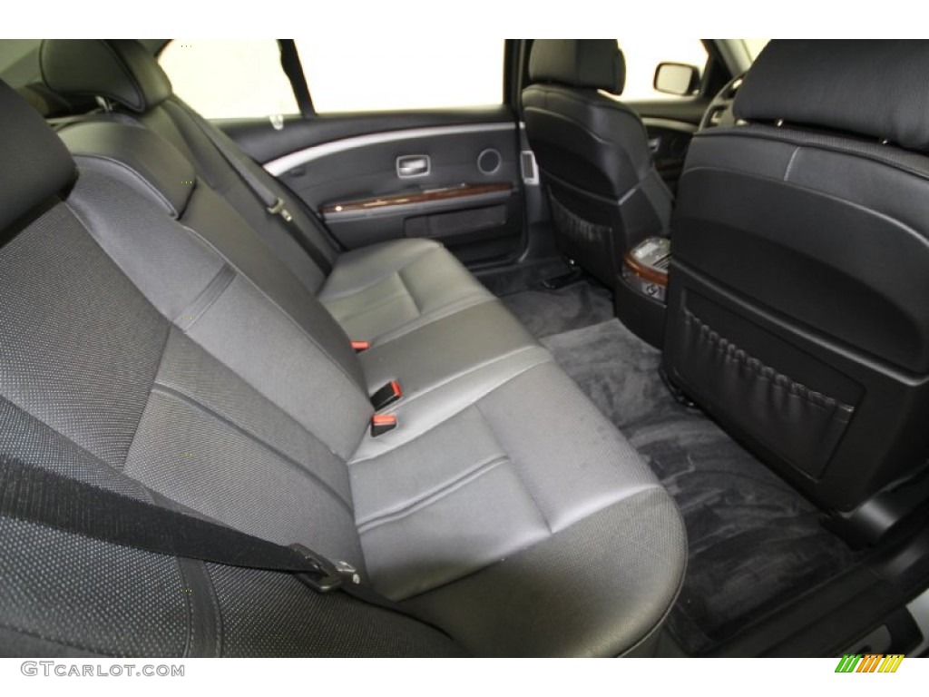 2008 7 Series 750Li Sedan - Titanium Silver Metallic / Black photo #39
