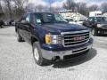 2012 Midnight Blue Metallic GMC Sierra 1500 SLE Crew Cab 4x4  photo #2