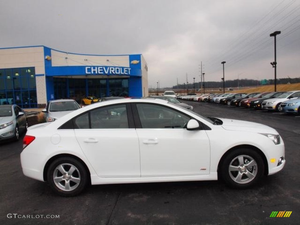 2011 Cruze LT/RS - Summit White / Jet Black/Brick Leather photo #1