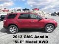 2012 Crystal Red Tintcoat GMC Acadia SLE AWD  photo #1