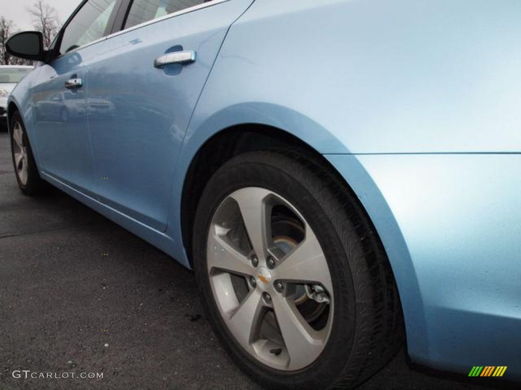 2011 Cruze LTZ - Silver Ice Metallic / Jet Black Leather photo #4