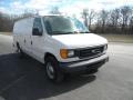 Oxford White - E Series Van E350 Commercial Extended Photo No. 3