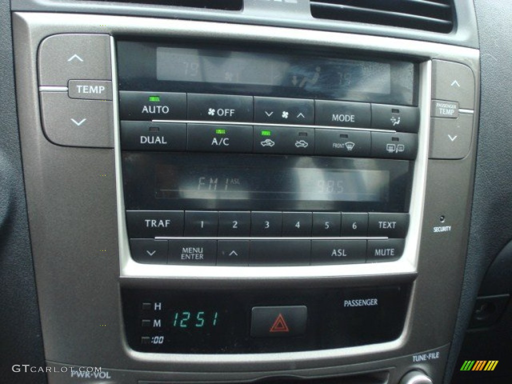 2011 Lexus IS 250 Controls Photo #61842313