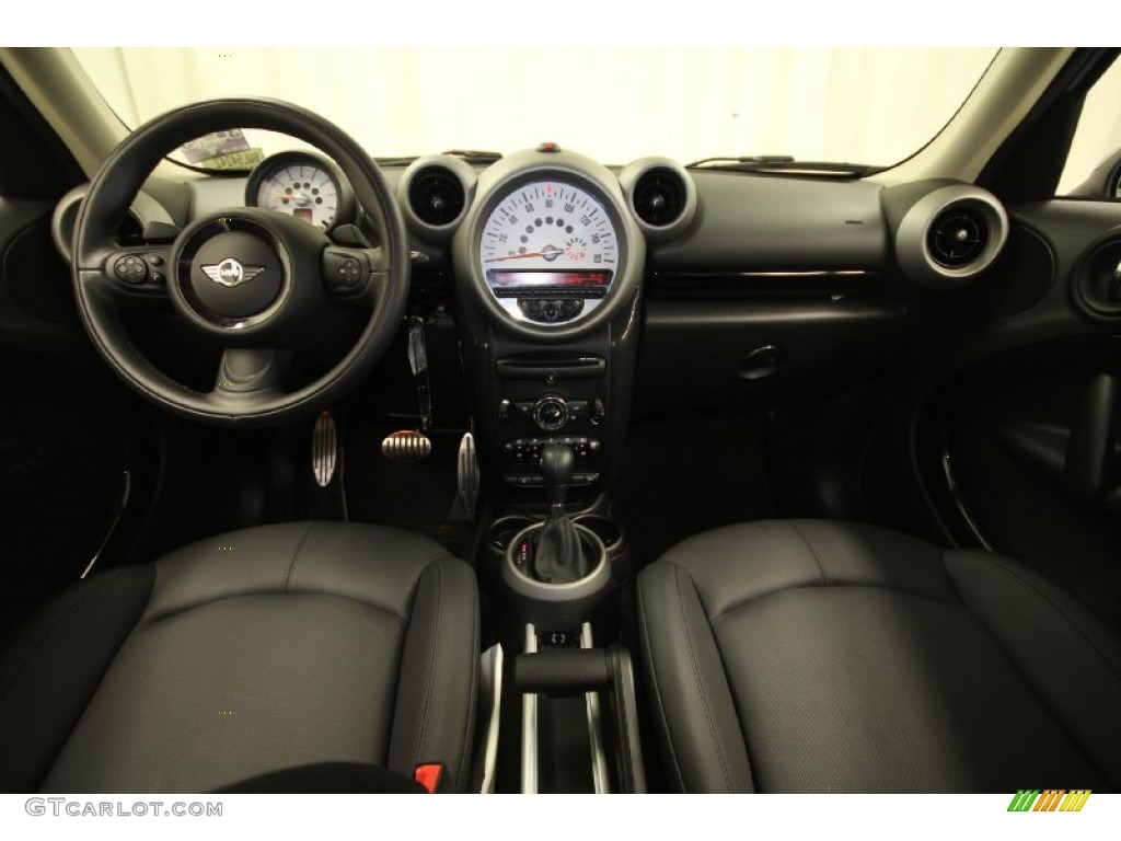 2011 Mini Cooper S Countryman All4 AWD Carbon Black Dashboard Photo #61843297