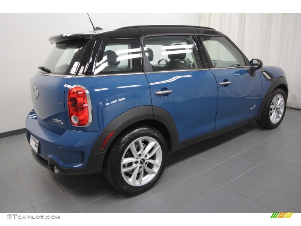Surf Blue 2011 Mini Cooper S Countryman All4 AWD Exterior Photo #61843368