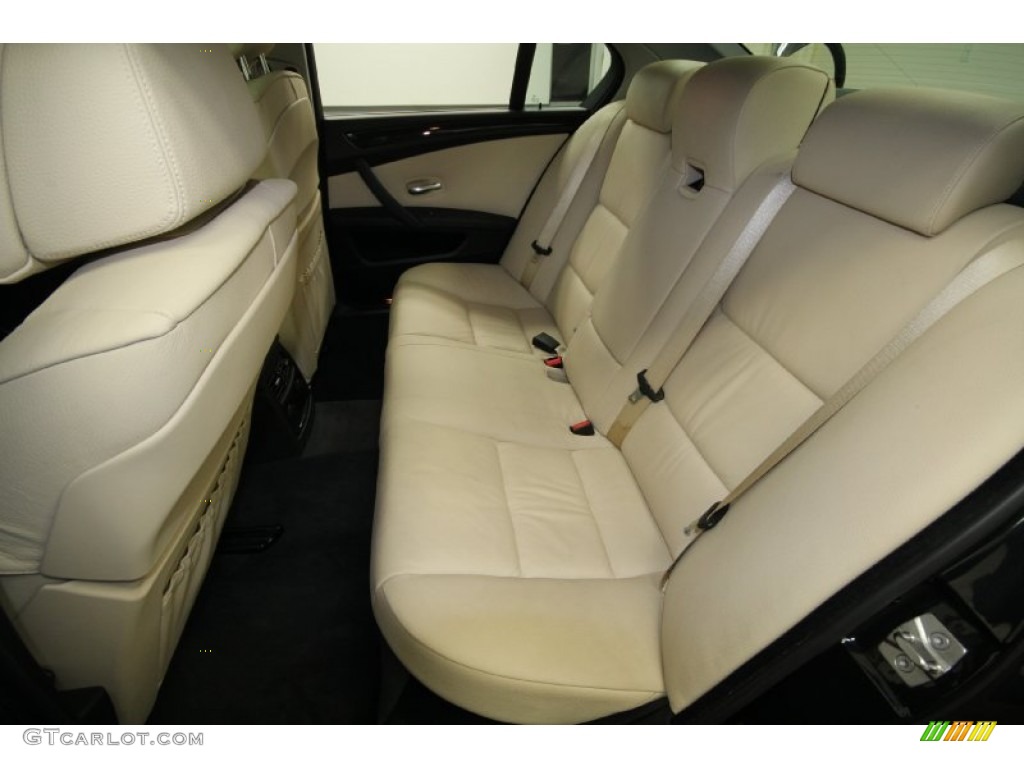 2010 BMW 5 Series 528i Sedan Rear Seat Photo #61845096