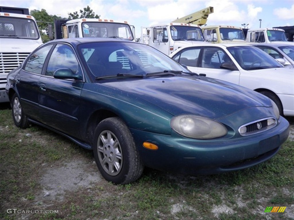 1999 Sable GS Sedan - Tropic Green Metallic / Medium Graphite photo #2
