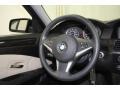 Cream Beige Steering Wheel Photo for 2010 BMW 5 Series #61845258