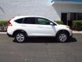 White Diamond Pearl 2012 Honda CR-V EX-L 4WD Exterior