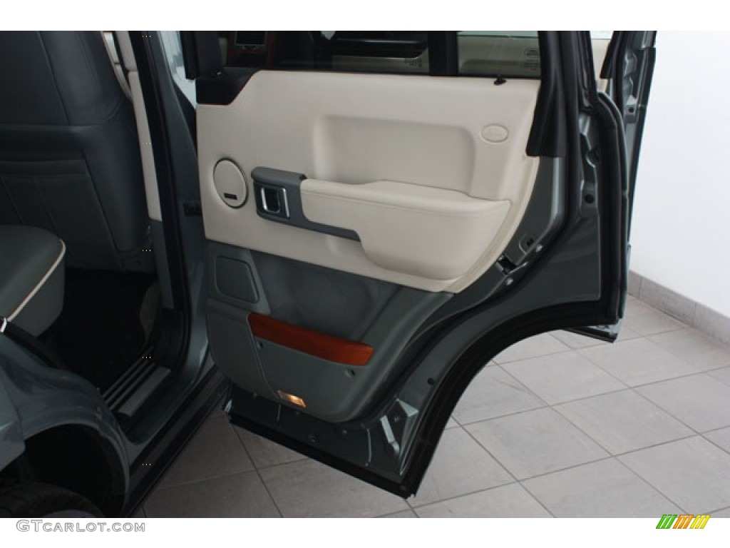2006 Land Rover Range Rover HSE Aspen/Ivory Door Panel Photo #61846719
