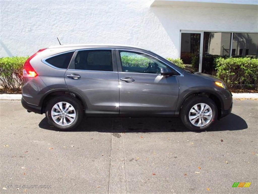2012 CR-V EX-L - Polished Metal Metallic / Gray photo #2