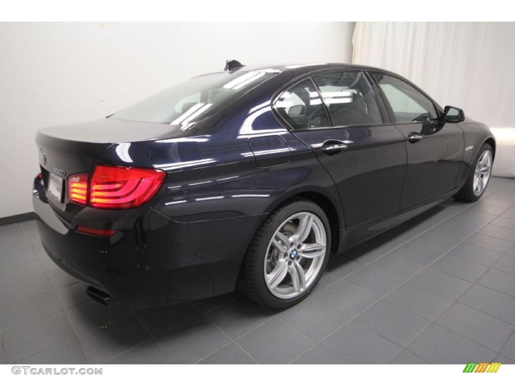 Carbon Black Metallic 2012 BMW 5 Series 550i Sedan Exterior Photo #61847259