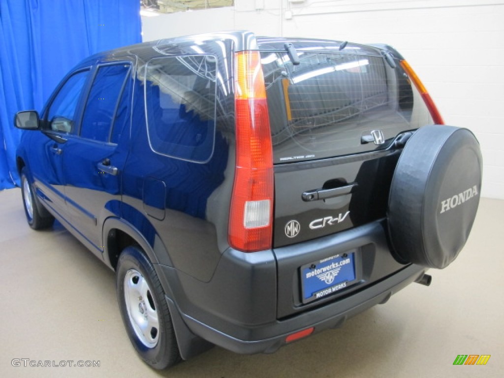 2003 CR-V LX 4WD - Nighthawk Black Pearl / Gray photo #5