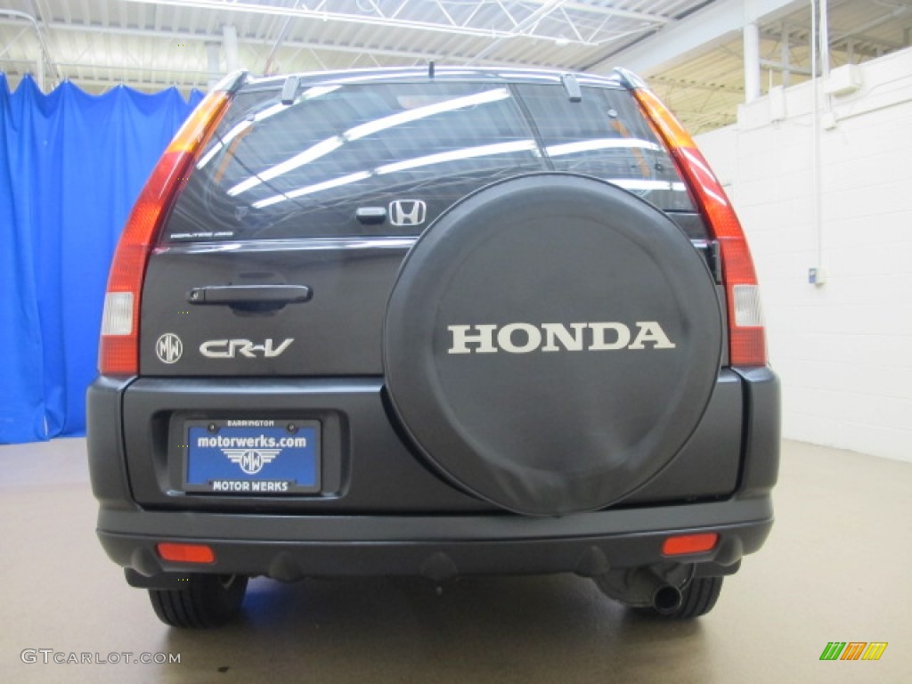 2003 CR-V LX 4WD - Nighthawk Black Pearl / Gray photo #7