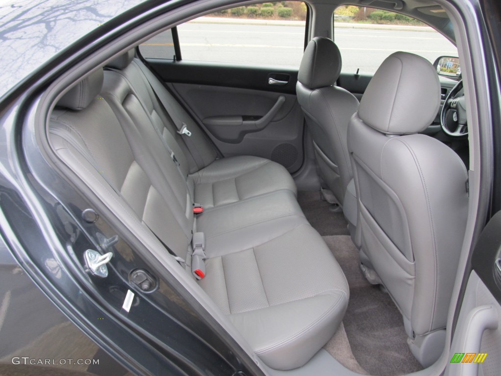 Quartz Gray Interior 2006 Acura TSX Sedan Photo #61849650