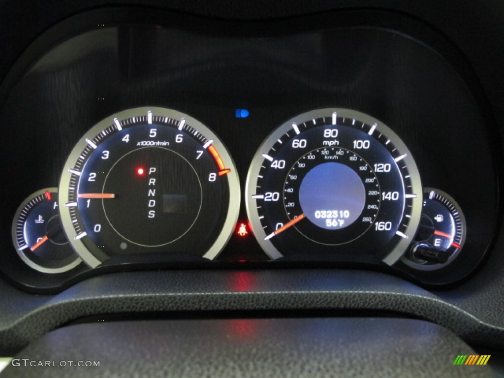 2009 Acura TSX Sedan Gauges Photo #61849763