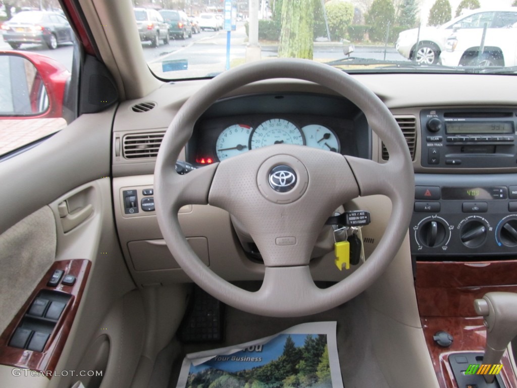 2003 Toyota Corolla LE Steering Wheel Photos