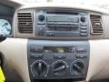2003 Toyota Corolla Pebble Beige Interior Controls Photo
