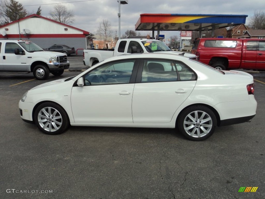 Candy White 2010 Volkswagen Jetta Wolfsburg Edition Sedan Exterior Photo #61851792