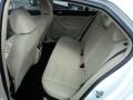 Cornsilk Beige Rear Seat Photo for 2010 Volkswagen Jetta #61851972