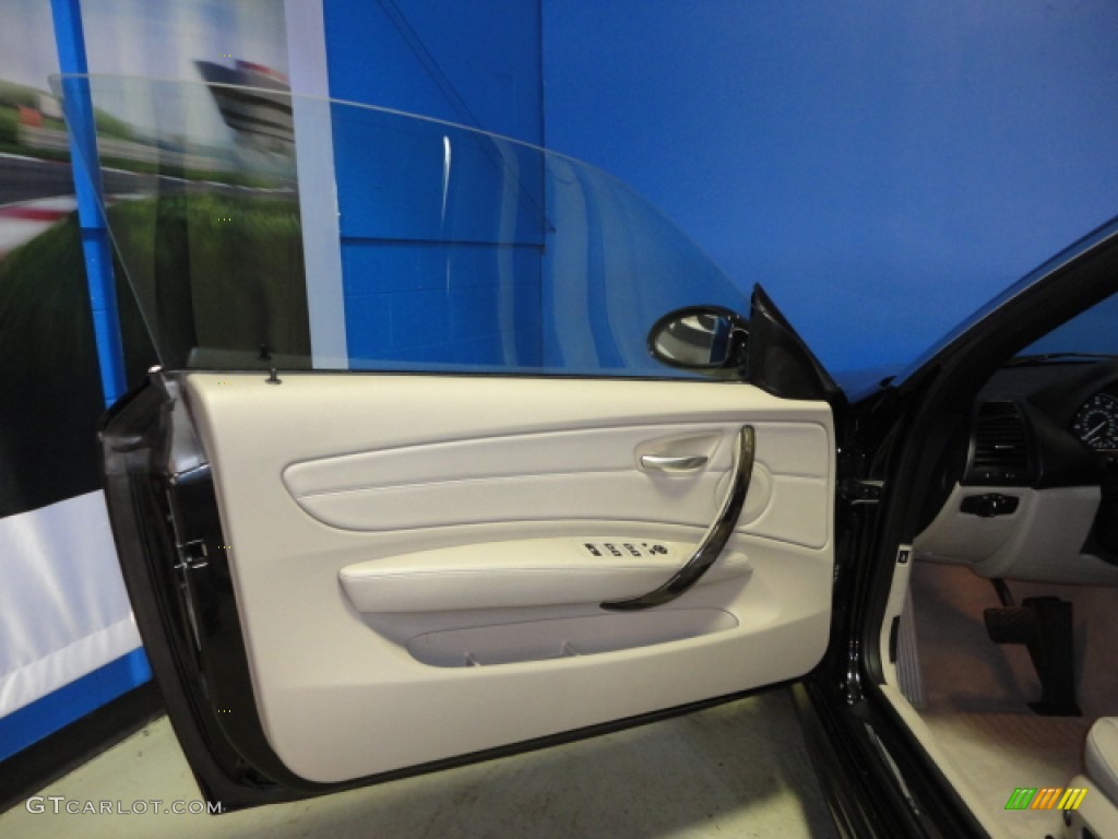 2008 1 Series 135i Convertible - Jet Black / Taupe photo #17