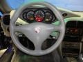 Graphite Grey 2002 Porsche 911 Carrera Coupe Steering Wheel