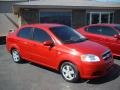 Sport Red - Aveo LS Sedan Photo No. 3