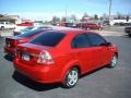Sport Red - Aveo LS Sedan Photo No. 4