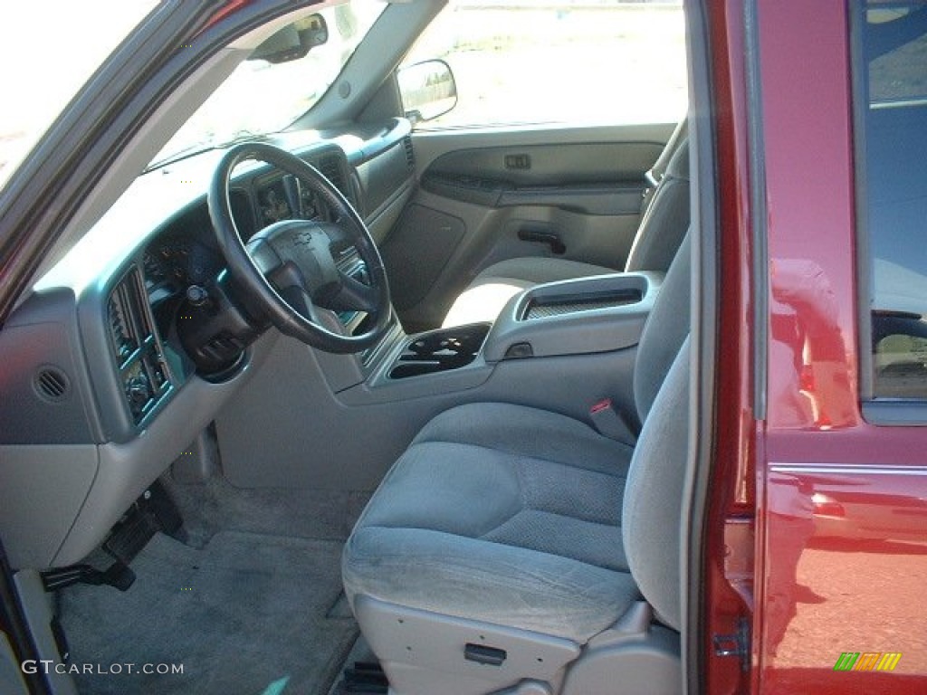 2003 Suburban 1500 LS - Redfire Metallic / Gray/Dark Charcoal photo #9